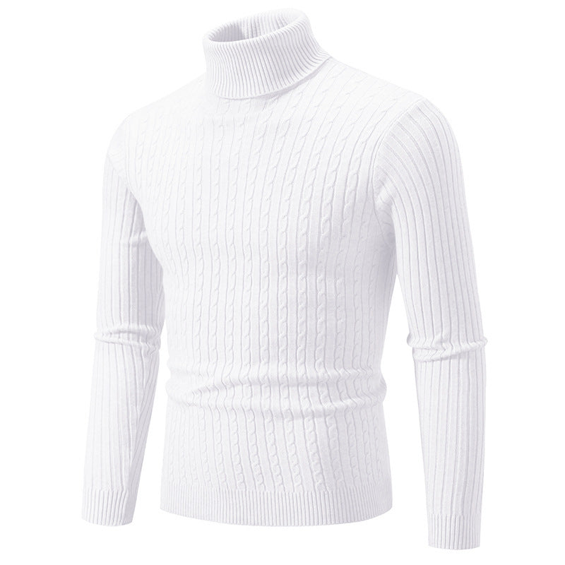 Retro High Collar Bottoming slim Sweater