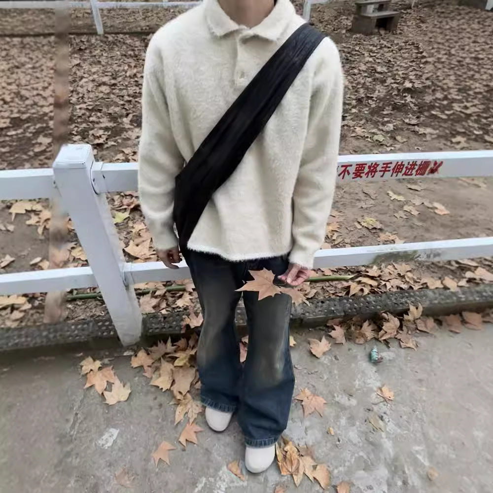 Men's Soft And Skin-friendly Knitted Sweater