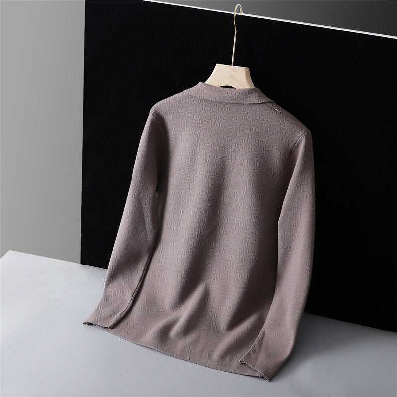 Youth Slim-fit Two-button Coat