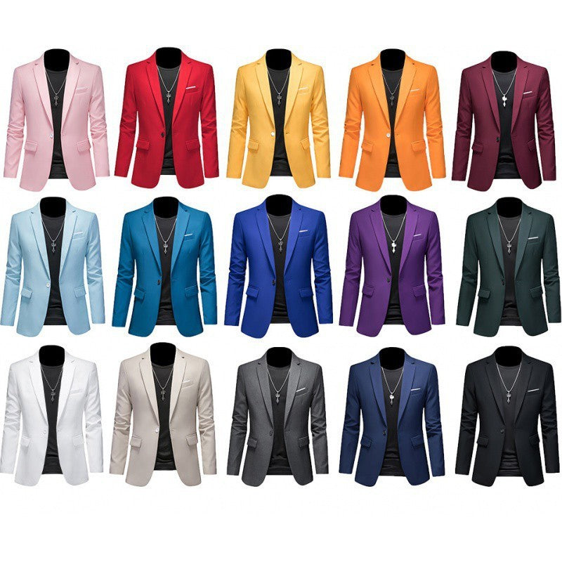 Business Casual Fashion Suit Jacket Slim Fit