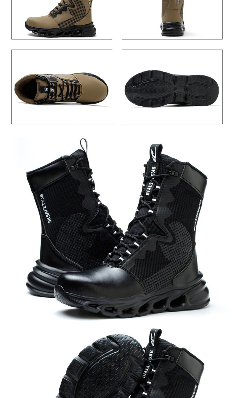 Outdoor Combat Boots Pierce Resistant High tops boots