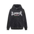 Retro Heavy Washed Hoodie Printed Hoodie