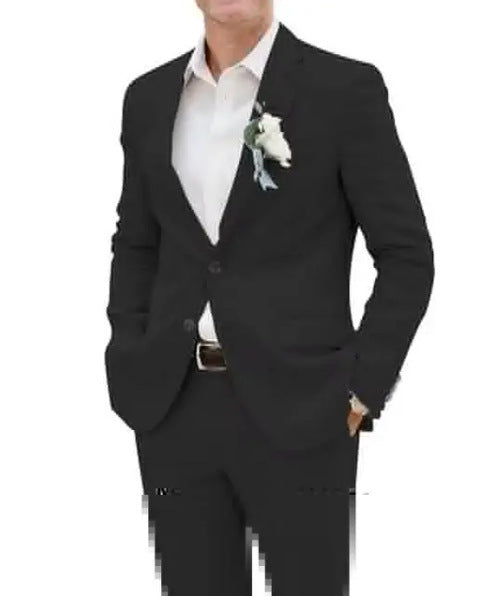 Casual Men's Linen Slim Fit suit