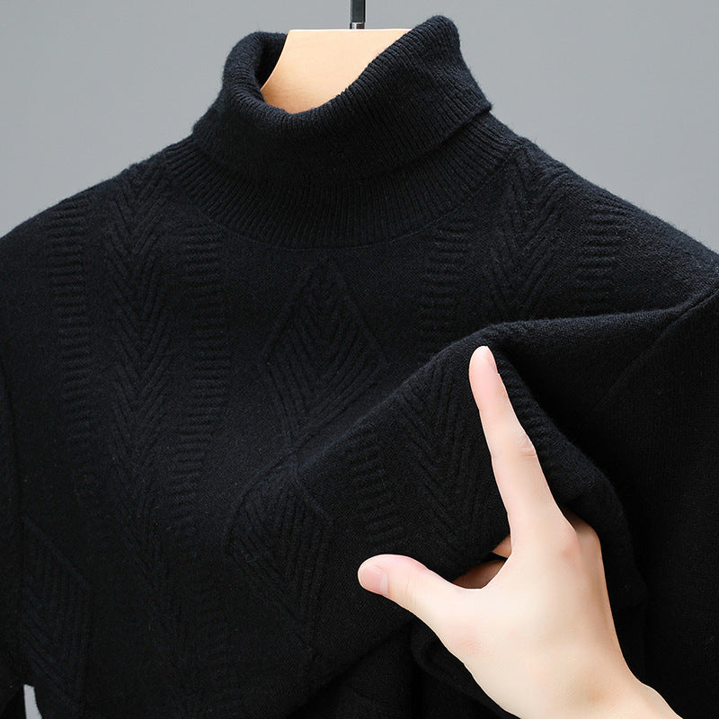 Thickened Knitting Bottoming Youth Fashionable All-matching Sweater