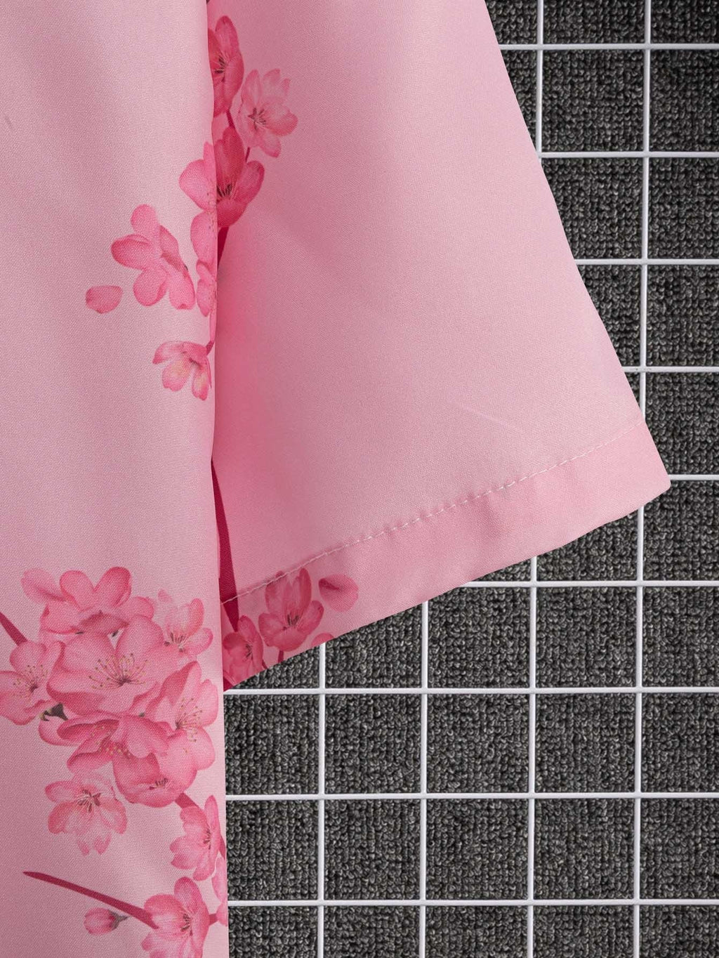 Digital Printing Floral Short Sleeve Shirt