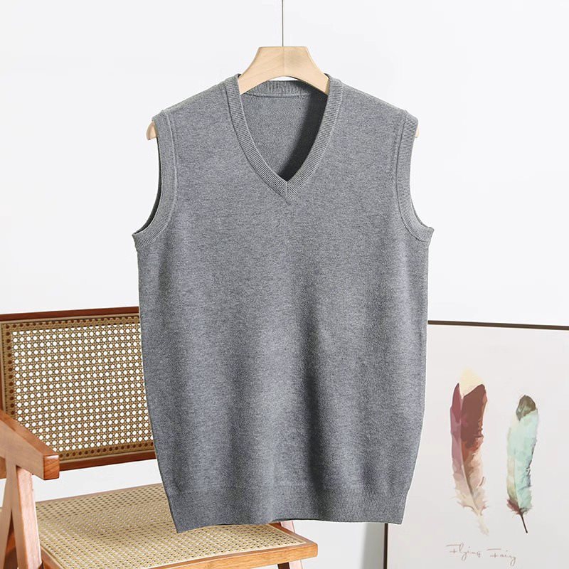 V-neck Sweater Vest Men