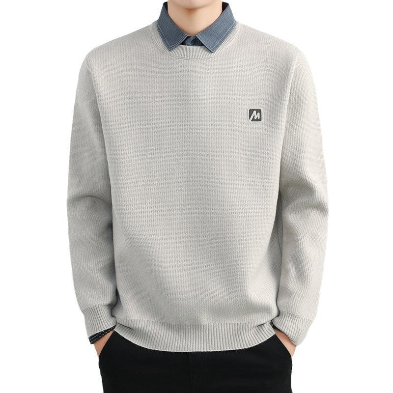 Simple Two Pieces Sweaters Men