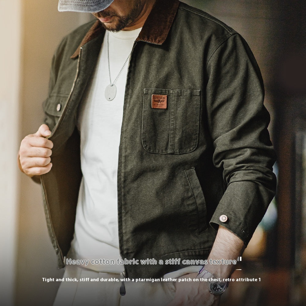 Madden Workwear Retro Heavy Canvas Detroit Jacket