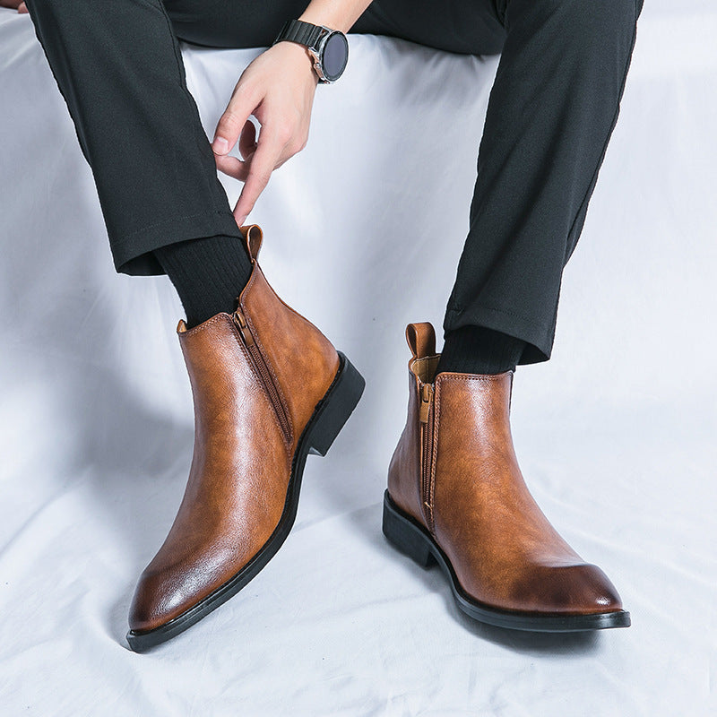 Autumn And Winter Casual Retro Plus Size Short Boots