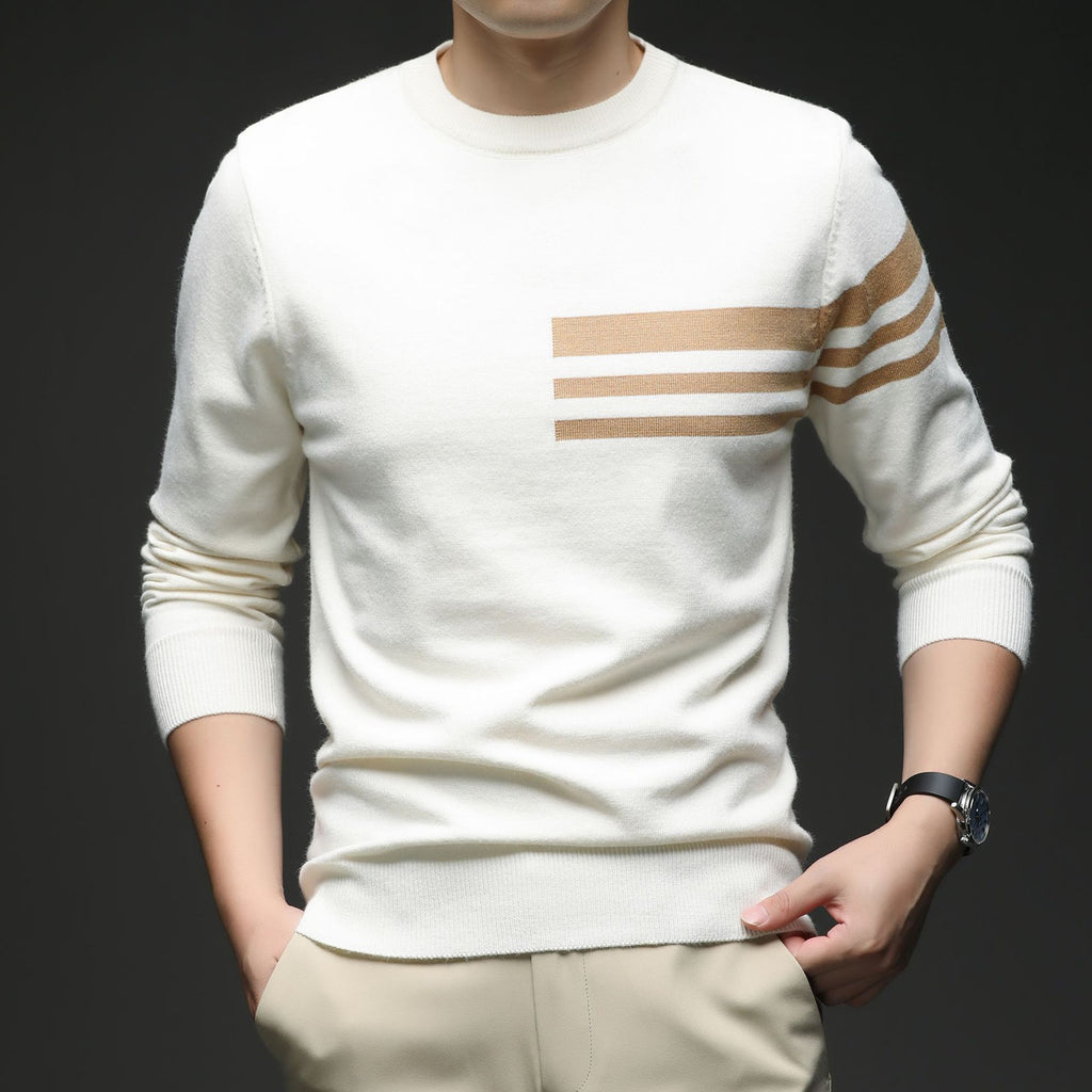 Knitted Men's Pullover Casual Sweater