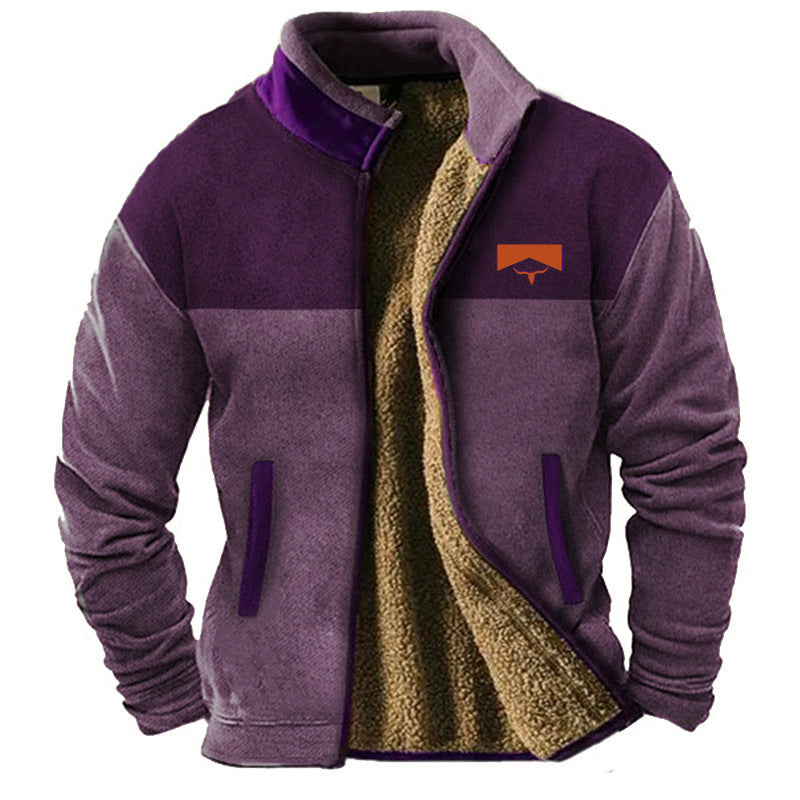 Men's Cotton Fleece Padded Coat