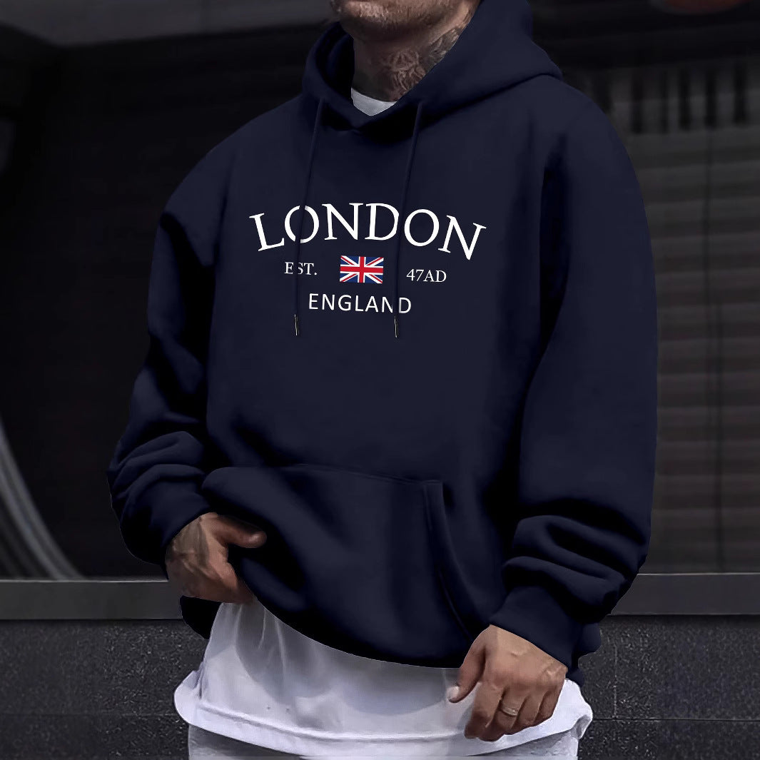 Fashion Personalized Printed Men's Casual Hoodie