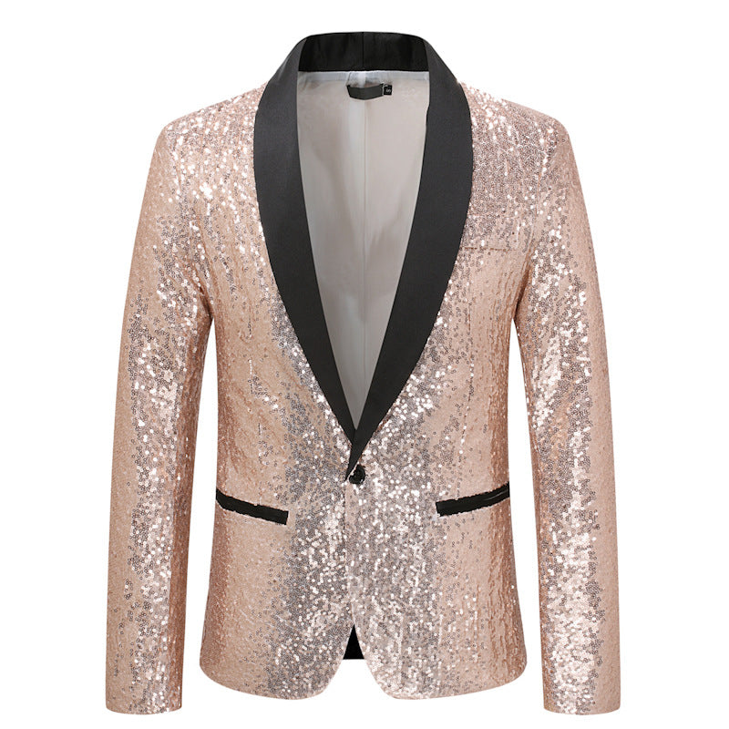 Men's Sequined night club Suit