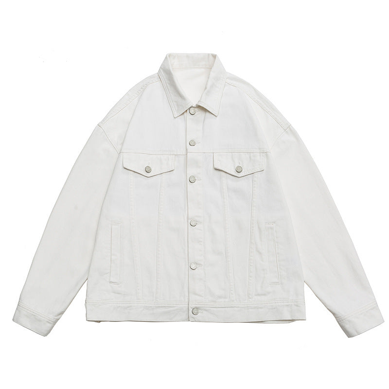 Classic Vintage Denim Jacket Men