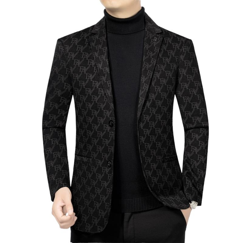 Slim Fit Business Men's Suit Jacket