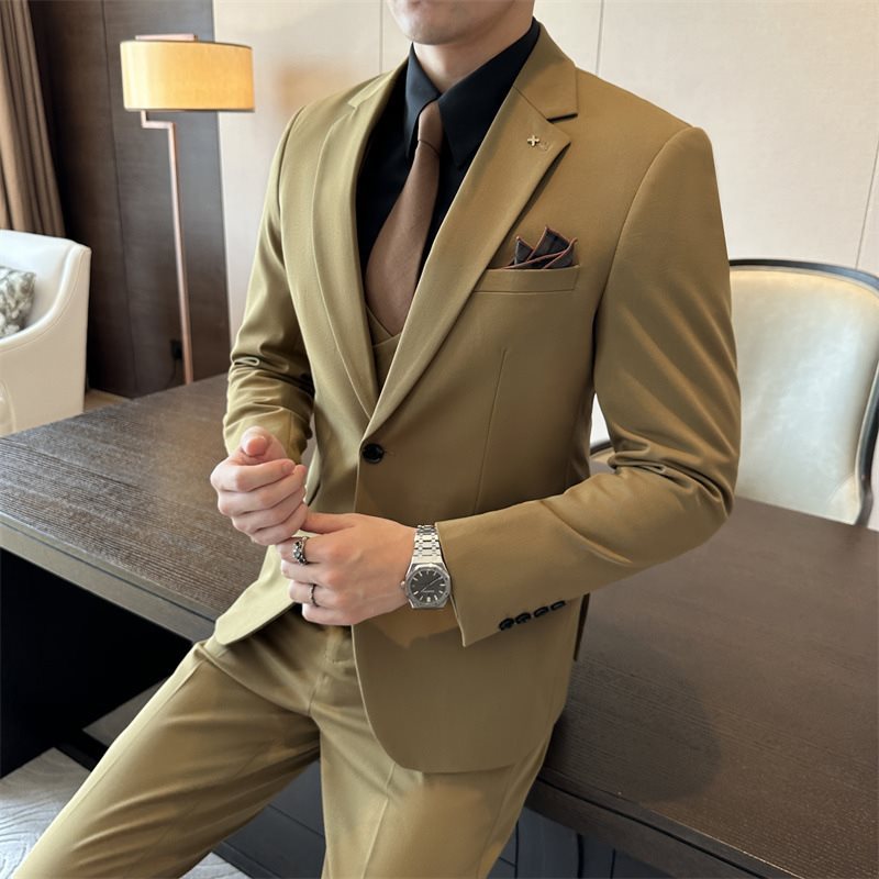 Men's Business Blended Formal Wear suit
