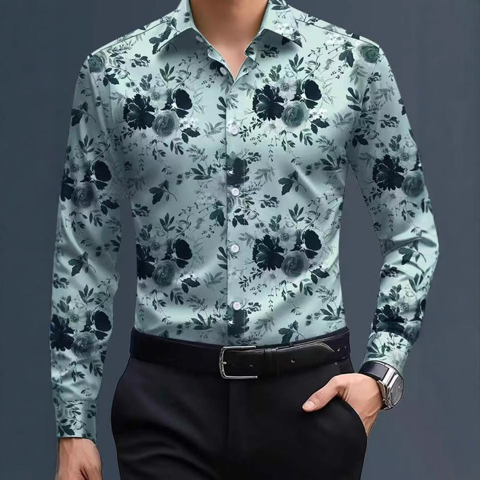 Men's Long-sleeved Shirt