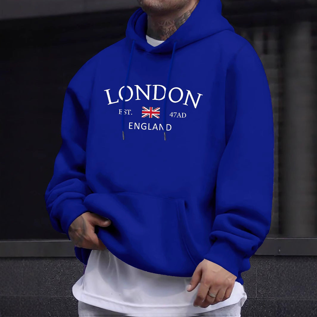 Fashion Personalized Printed Men's Casual Hoodie