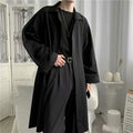 Autumn Thin Overknee Trench Coat Men's