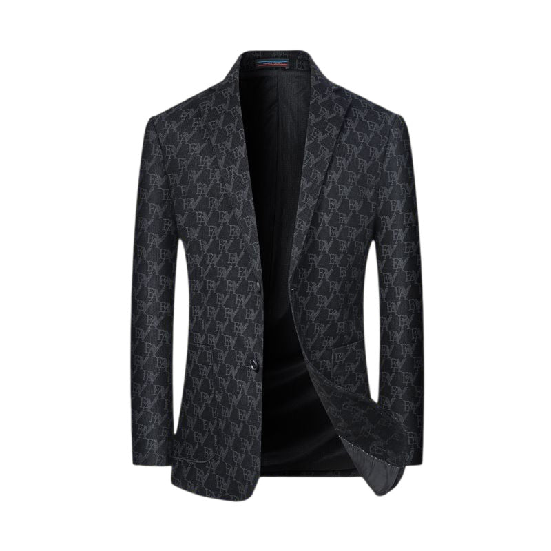 Slim Fit Business Men's Suit Jacket