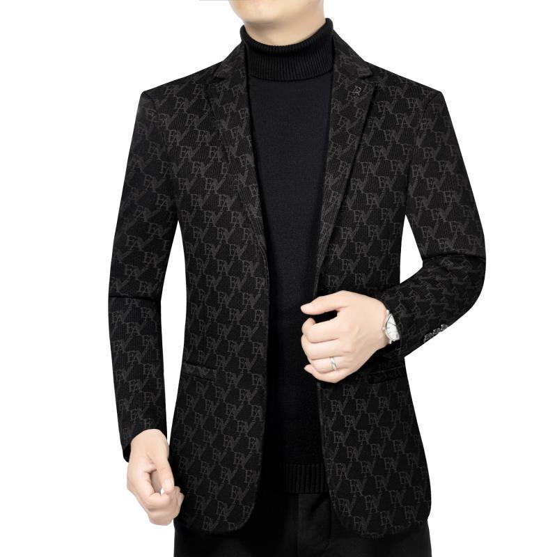 Slim Fit Business Men's Suit Jacket