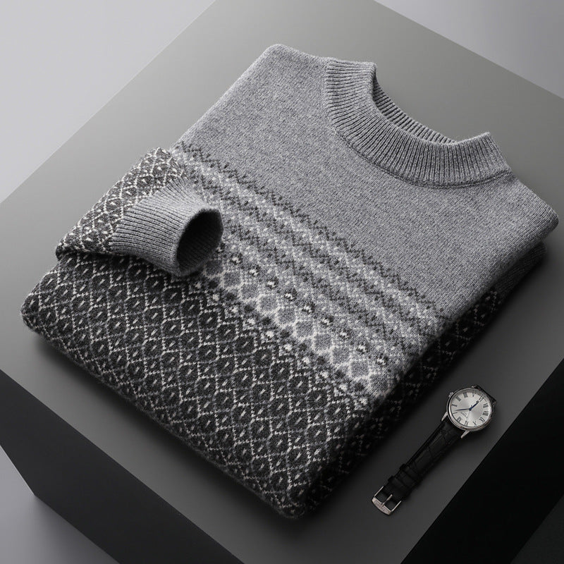 Men's Pure Wool Sweater
