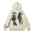 Creative Cartoon Foam Printed Hoodie