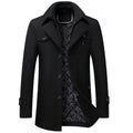 Men's Woolen Thickened Overcoat Jacket