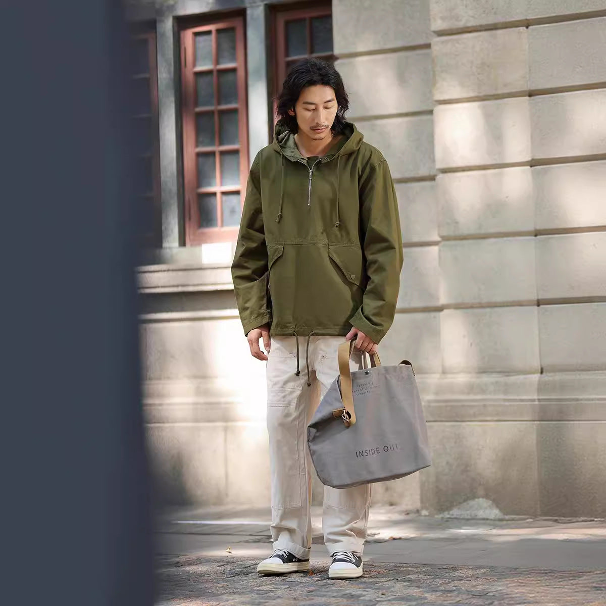 Hooded Camouflage Outdoor Parka hoodie