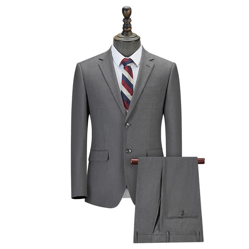 Men's All-match Casual Bamboo Fiber Suit