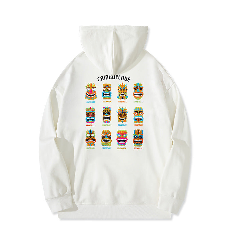 Men's Embroidered Pullover Hoodie