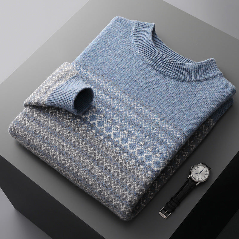 Men's Pure Wool Sweater
