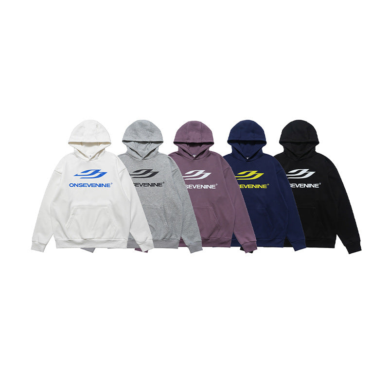 Composite Fleece-lined Printed Hoodie