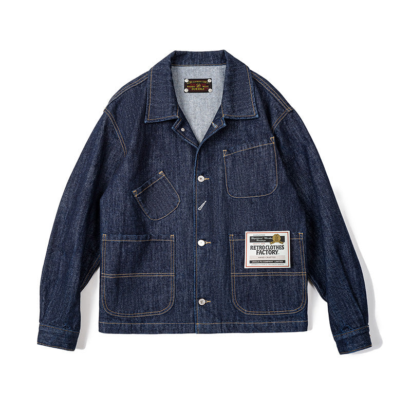 Retro Denim Jacket men