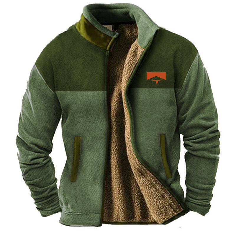 Men's Cotton Fleece Padded Coat