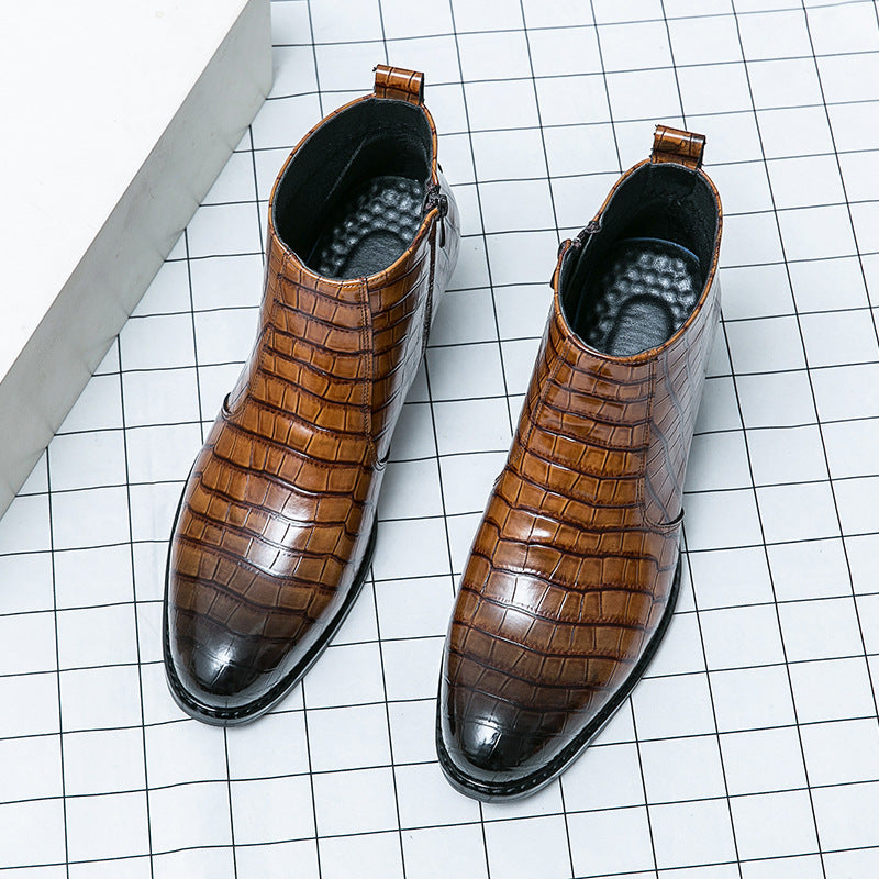 Casual british Leather Boots