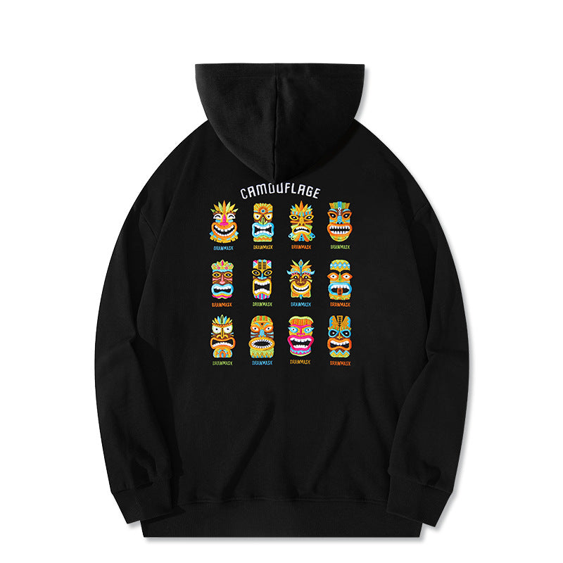 Men's Embroidered Pullover Hoodie