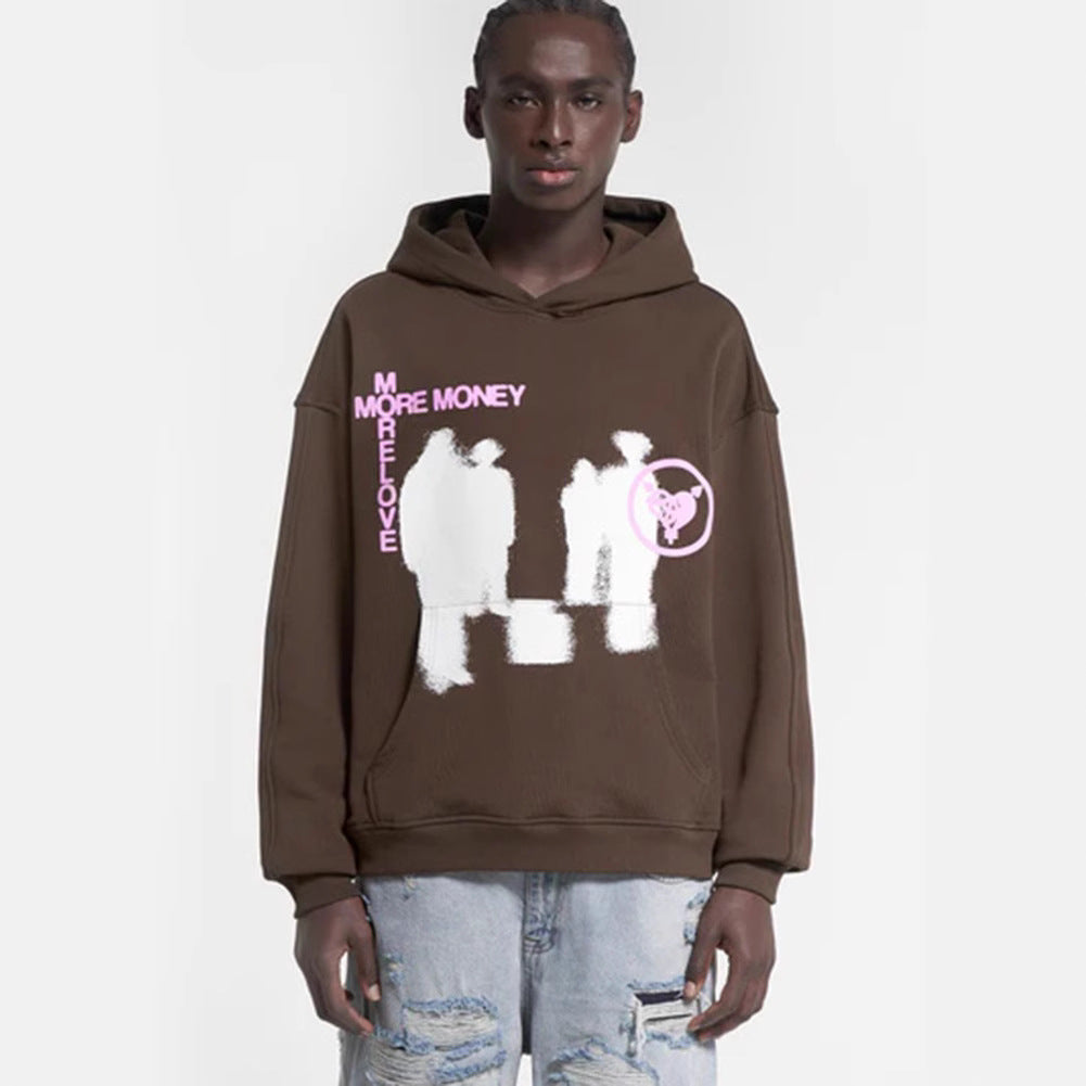 American Retro Punk Sweater High Street High Sense hoodie