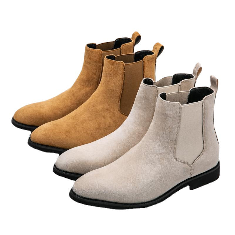 Rubber Martin Boots Casual Men's Boots High-top