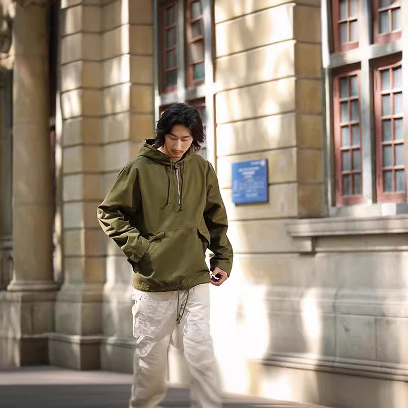 Hooded Camouflage Outdoor Parka hoodie