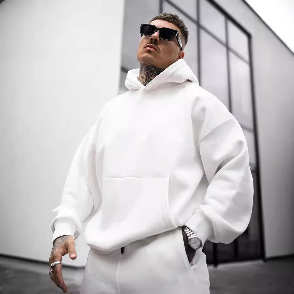 Fall Winter English Letter Print Hoodie