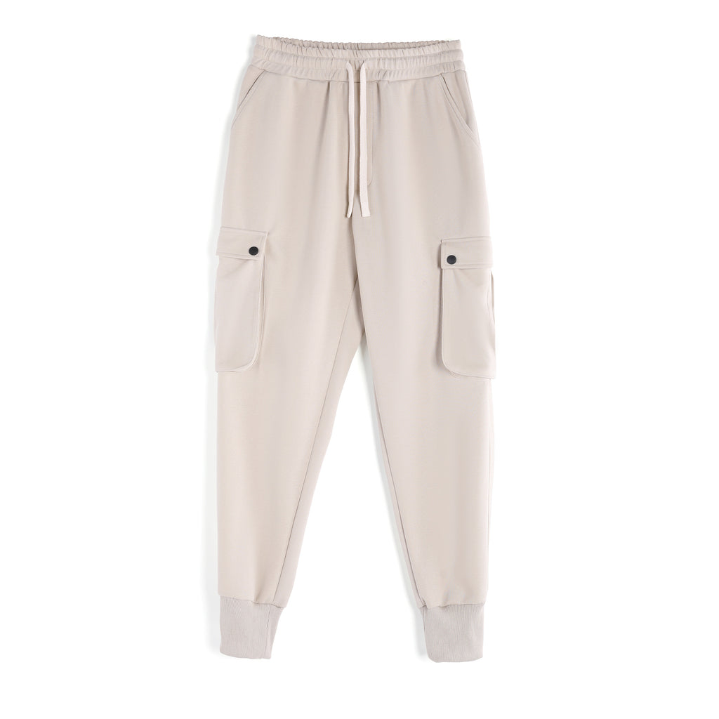 Men's Loose Close Up Ankle-tied American Trousers