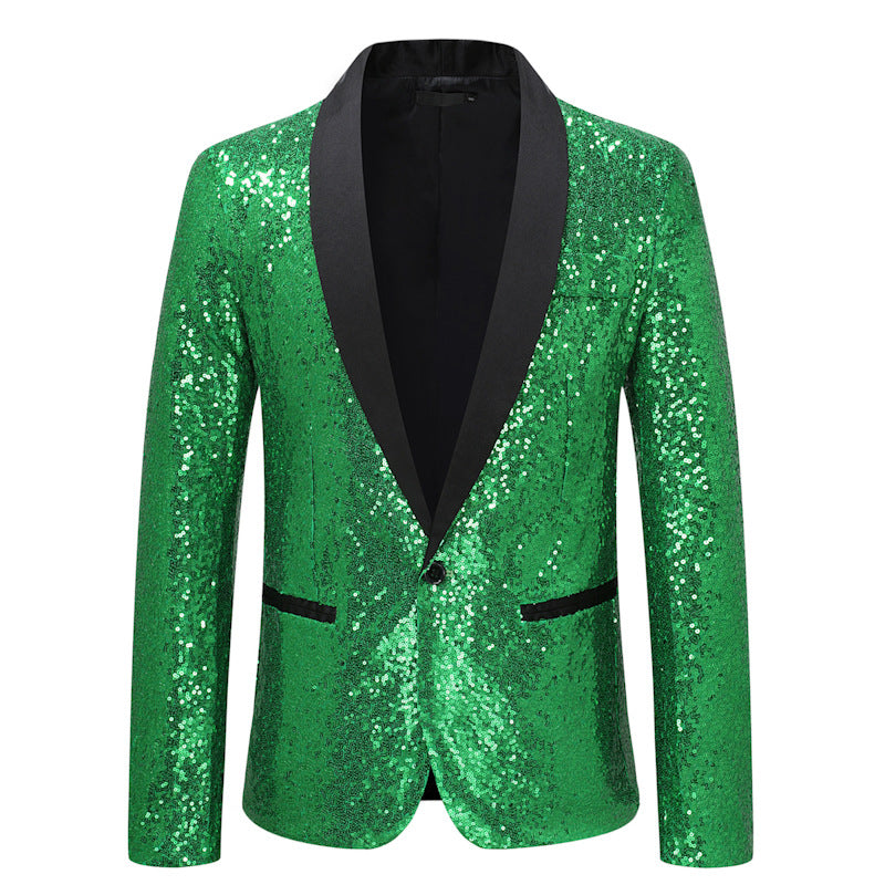 Men's Sequined night club Suit