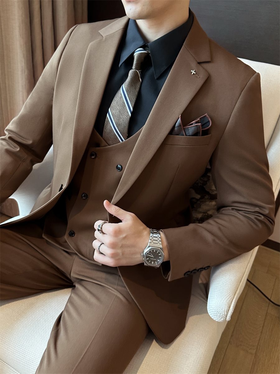 Men's Business Blended Formal Wear suit