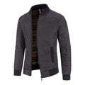 Men's Fleece-lined Thickened Diamond Plaid Jacket