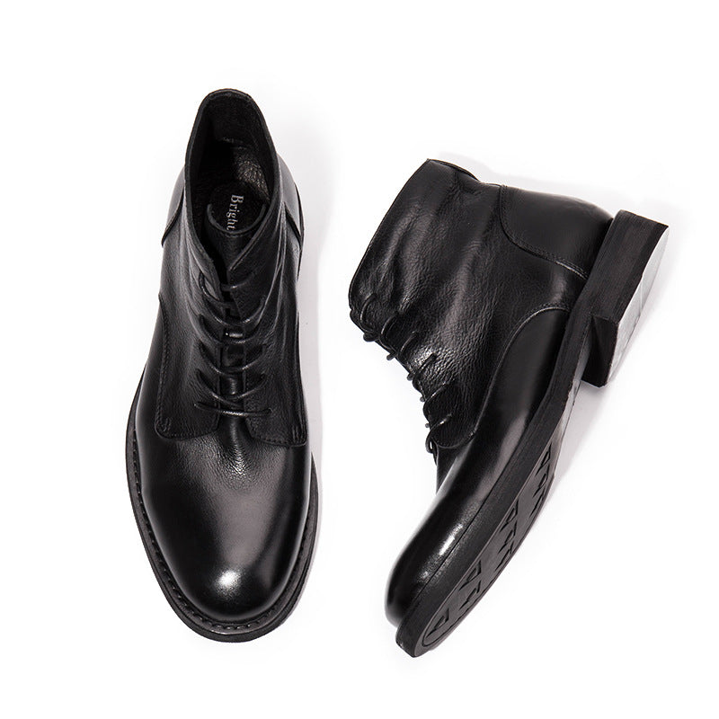 Workwear Boots All-match First Layer Cowhide Retro boots