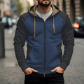Casual Loose-fitting Hoodie Zipper Jacket