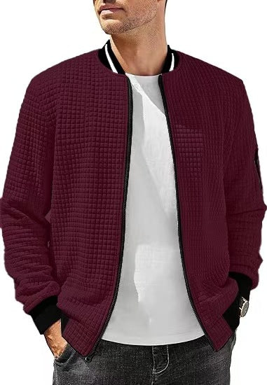 Men's Casual Stand Collar Jacket