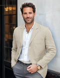Men's Cotton And Linen Suit jacket
