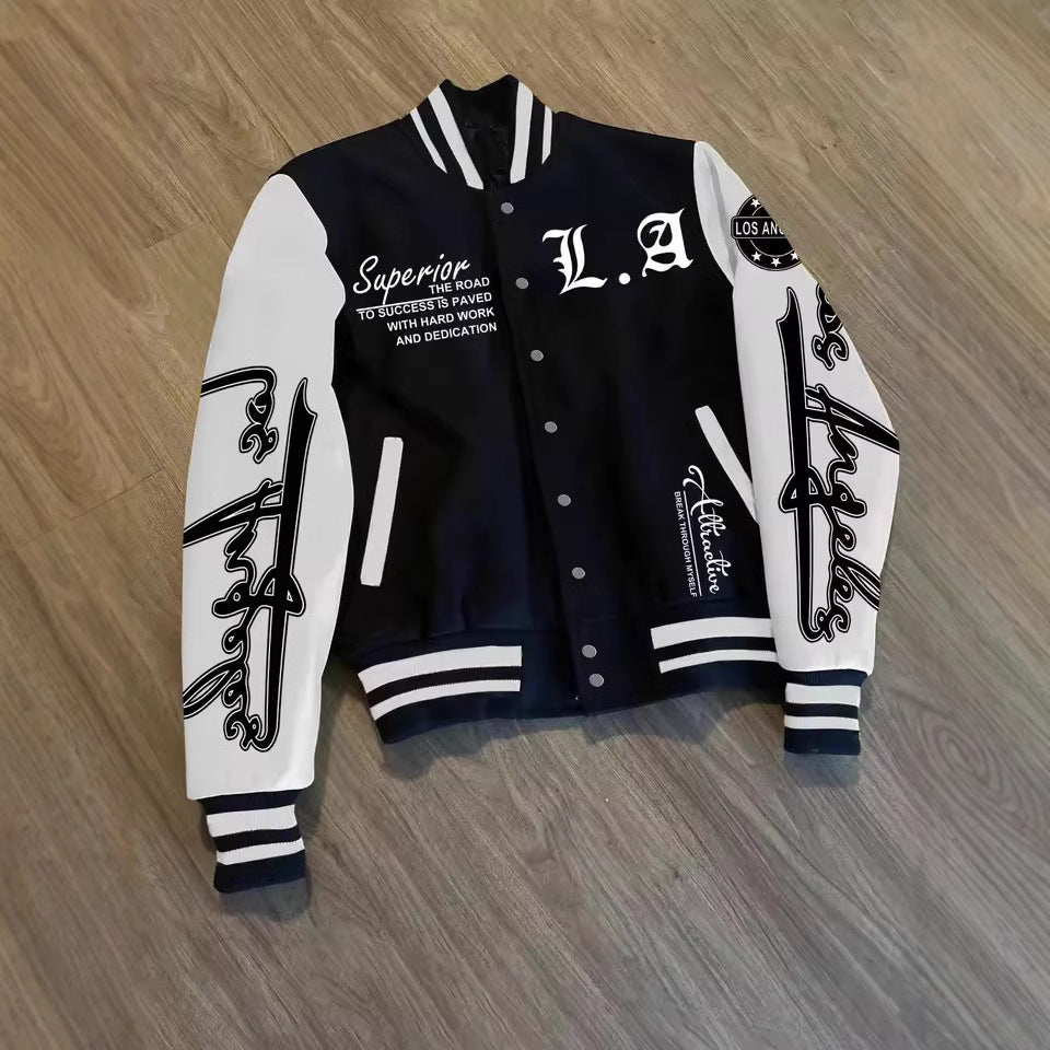 Baseball Uniform Streetwear Jacket men